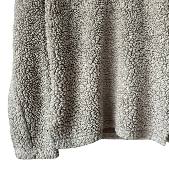 True Grit Unisex Frosted Tip 1/4 Zip Sherpa Fleece Pullover - Picture 14 of 16